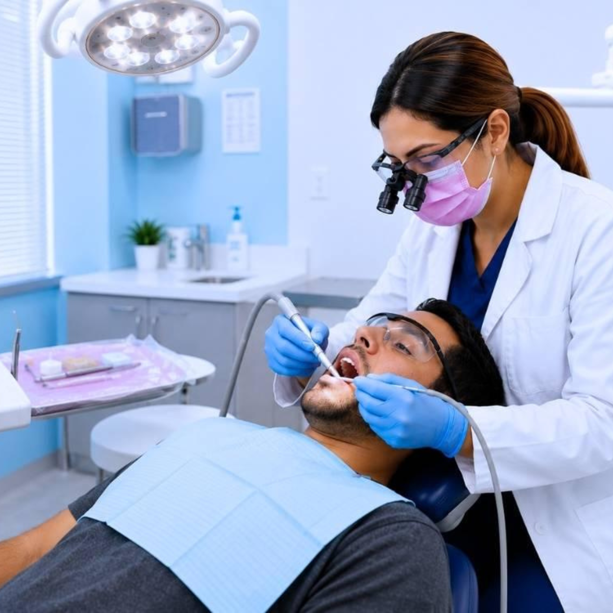 Treatment visualization for 1. Painless Root Canal Treatment