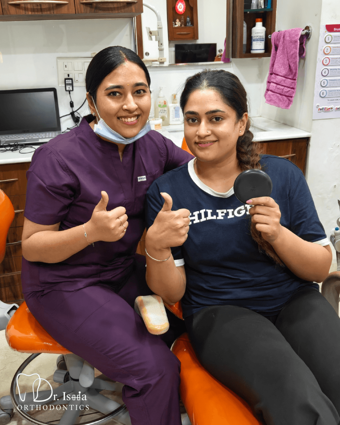 Clinical Clear Aligner Smile Transformation Result